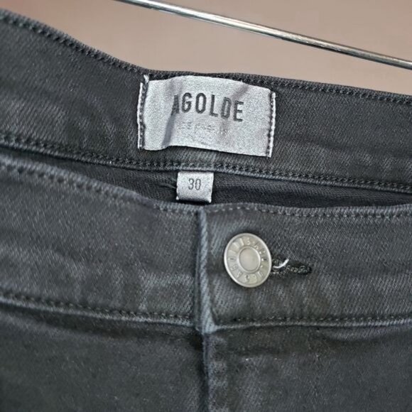 AGOLDE Sophie Mid Rise Ankle Skinny in Sane Size 30 - Picture 6 of 7